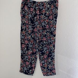 Jessica Simpson floral trouser pants